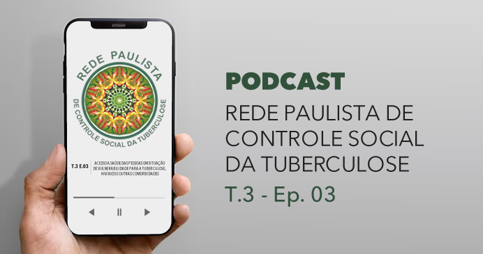 Podcast da Rede Paulista de Controle Social da Tuberculose | Imagem: rawpixel.com no Freepik