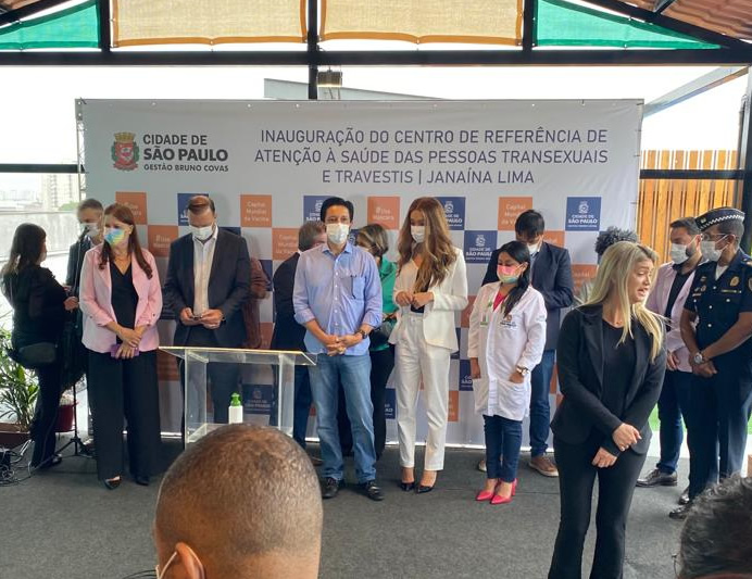Inauguração do Centro de Referência de Saúde Integral para a População de Travestis e Transexuais Janaína Lima | Foto: Talita Martins