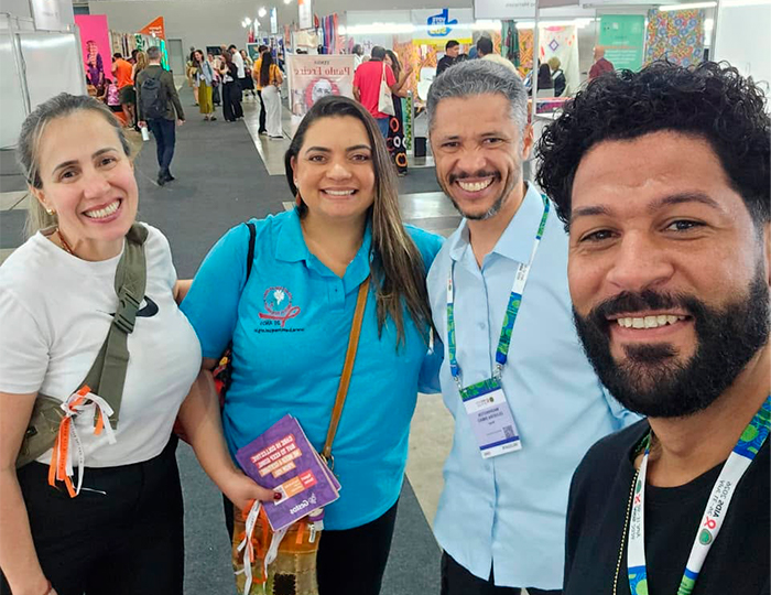 Integrantes da Sociedade Civil durante a 26ª Conferência Internacional de Aids 2026 reforçam a defesa do acesso universal às novas tecnologias de prevenção e tratamento do HIV.