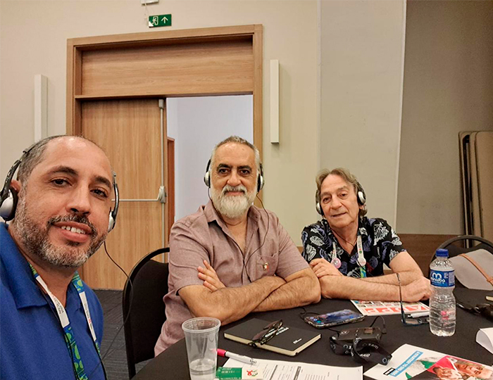 Integrantes da Sociedade Civil durante a 26ª Conferência Internacional de Aids 2026 reforçam a defesa do acesso universal às novas tecnologias de prevenção e tratamento do HIV.